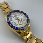 Rolex Yacht-Master II - (Unknown (random serial)) - White dial 44 mm Yellow Gold case (5/8)