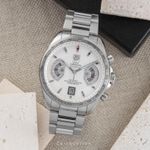 TAG Heuer Grand Carrera CAV511B (Unknown (random serial)) - Silver dial 43 mm Steel case (3/8)