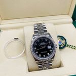 Rolex Datejust 36 126284RBR (2024) - Zwart wijzerplaat 36mm Staal (2/7)