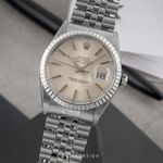 Rolex Datejust 36 16030 (1984) - Silver dial 36 mm Steel case (1/8)