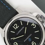 Panerai Luminor Base Logo PAM00774 (2019) - Zwart wijzerplaat 44mm Staal (3/8)