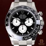 Rolex Daytona 126529LN (2024) - Black dial 40 mm White Gold case (1/8)