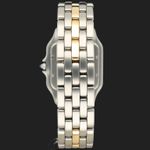 Cartier Panthère 187957 (1989) - Wit wijzerplaat 29mm Goud/Staal (6/8)