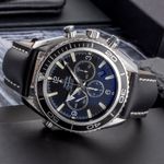 Omega Seamaster Planet Ocean Chronograph 2210.50.00 (2010) - Zwart wijzerplaat 46mm Staal (2/8)