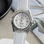 Breitling Wings Lady A67350 (2001) - White dial 31 mm Steel case (3/8)