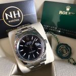 Rolex Datejust 41 126334 (2021) - Zwart wijzerplaat 41mm Staal (2/4)
