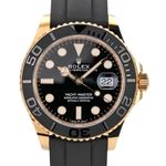 Rolex Yacht-Master 42 226658 (2022) - Black dial 42 mm Yellow Gold case (1/8)