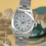 Rolex Oyster Perpetual 67180 (1988) - 26 mm Steel case (3/8)