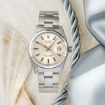 Rolex Oyster Perpetual Date 1500 (1974) - 34mm Staal (1/8)