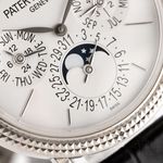Patek Philippe Perpetual Calendar 5139G-001 (2013) - Silver dial 39 mm White Gold case (4/8)