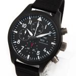 IWC Pilot Chronograph Top Gun IW389101 (2020) - Zwart wijzerplaat 45mm Keramiek (1/8)