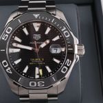 TAG Heuer Aquaracer 300M WAY201A.BA0927 (2021) - Zwart wijzerplaat 43mm Staal (3/8)