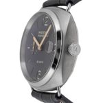 Panerai Radiomir 8 Days PAM00346 (Unknown (random serial)) - Brown dial 45 mm Titanium case (7/8)