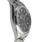 Rolex Explorer 124270 (Onbekend (willekeurig serienummer)) - Zwart wijzerplaat 36mm Staal (7/8)