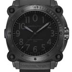 Hamilton Khaki Navy H78505330 (2026) - Zwart wijzerplaat 46mm Titanium (1/1)