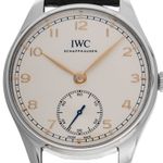 IWC Portuguese Automatic IW358303 (2025) - Silver dial 40 mm Steel case (1/7)