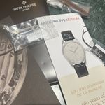 Patek Philippe Calatrava 7234G-001 (2022) - Blue dial 38 mm White Gold case (6/7)