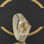 Rolex Lady-Datejust 279173 (2021) - Gold dial 28 mm Gold/Steel case (2/6)