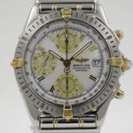 Breitling Chronomat B13352 (2001) - Pearl dial 39 mm Gold/Steel case (1/4)