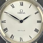 Omega De Ville 111.0107 (1973) - Wit wijzerplaat 33mm Staal (8/8)