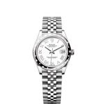 Rolex Datejust 31 278344RBR (2024) - Wit wijzerplaat 31mm Staal (1/1)