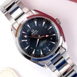 Omega Seamaster Aqua Terra 231.10.43.22.03.001 (2020) - Blue dial 43 mm Steel case (1/8)