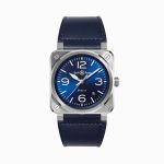Bell & Ross BR 03 BR03A-BLU-ST/SCA (2025) - Blauw wijzerplaat 42mm Staal (1/1)