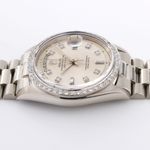 Rolex Day-Date 36 1803 (1966) - Silver dial 36 mm White Gold case (8/8)