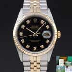 Rolex Datejust 36 16233 (1995) - 36mm Goud/Staal (1/8)