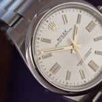 Rolex Oyster Perpetual 41 124300 (2022) - Zilver wijzerplaat 41mm Staal (2/4)