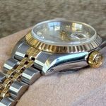 Rolex Lady-Datejust 69173 (1989) - Silver dial 26 mm Gold/Steel case (7/8)