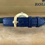 Rolex Cellini 4112 (1975) - Champagne dial 32 mm Yellow Gold case (5/8)