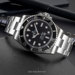Rolex Submariner No Date 124060 (Unknown (random serial)) - Black dial 41 mm Steel case (2/8)