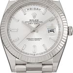 Rolex Day-Date 40 228239 (2025) - 40 mm White Gold case (2/5)