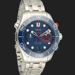 Omega Seamaster Diver 300 M 210.30.44.51.03.002 (2022) - Blue dial 44 mm Steel case (4/8)