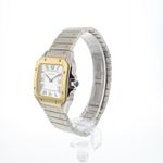 Cartier Santos Dumont W2SA0033 (2025) - Silver dial 27 mm Steel case (2/6)