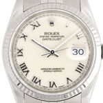 Rolex Datejust 36 16234 (1992) - Wit wijzerplaat 36mm Staal (2/5)