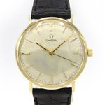 Omega Genève 131026 (Onbekend (willekeurig serienummer)) - Grijs wijzerplaat 34mm Geelgoud (2/6)