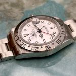 Rolex Explorer II 16570 (2009) - Wit wijzerplaat 40mm Staal (3/8)