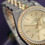 Rolex Lady-Datejust 69173 (1990) - Champagne dial 26 mm Gold/Steel case (2/4)