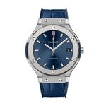 Hublot Classic Fusion Blue 565.NX.7170.LR (2026) - 38mm Titanium (1/1)