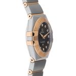 Omega Constellation Quartz 123.20.24.60.63.001 (2014) - Brown dial 24 mm Steel case (5/8)