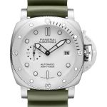 Panerai Submersible PAM01595 (2026) - White dial 44 mm Steel case (1/1)