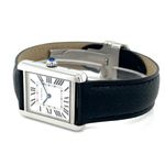 Cartier Tank Solo 3170 (Unknown (random serial)) - White dial 24 mm Steel case (5/8)