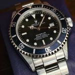 Rolex Sea-Dweller 16660 (1985) - Zwart wijzerplaat 40mm Staal (3/4)