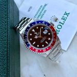 Rolex GMT-Master 16700 (1998) - Zwart wijzerplaat 40mm Staal (2/8)