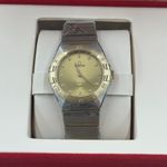 Omega Constellation Quartz 131.20.28.60.58.001 (2024) - Geel wijzerplaat 28mm Staal (5/8)