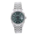 Rolex Datejust 36 126234 (2025) - Groen wijzerplaat 36mm Staal (1/7)