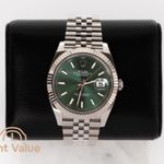 Rolex Datejust 41 126334 (2025) - Green dial 41 mm Steel case (1/1)