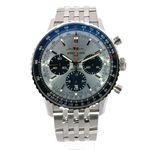 Breitling Navitimer 1 B01 Chronograph AB0138241C1A1 (2024) - Blauw wijzerplaat 43mm Staal (1/7)